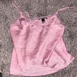 Victoria's Secret Pink Lace Camisole
